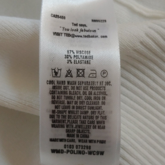 Ted Baker Skilarr Ribbed Cardigan 